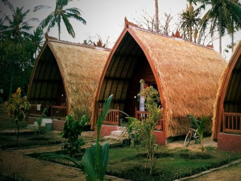 Kelapa Gading Bungalows Gili Air Zewnętrze zdjęcie