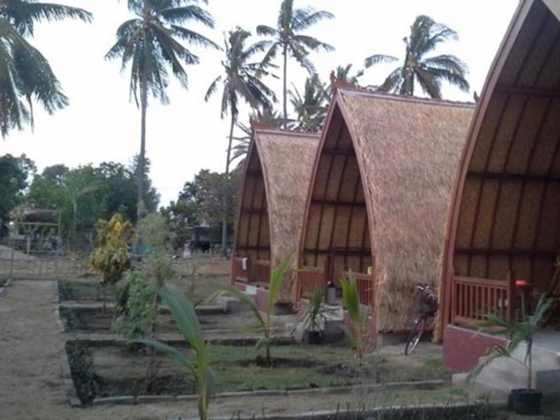 Kelapa Gading Bungalows Gili Air Zewnętrze zdjęcie