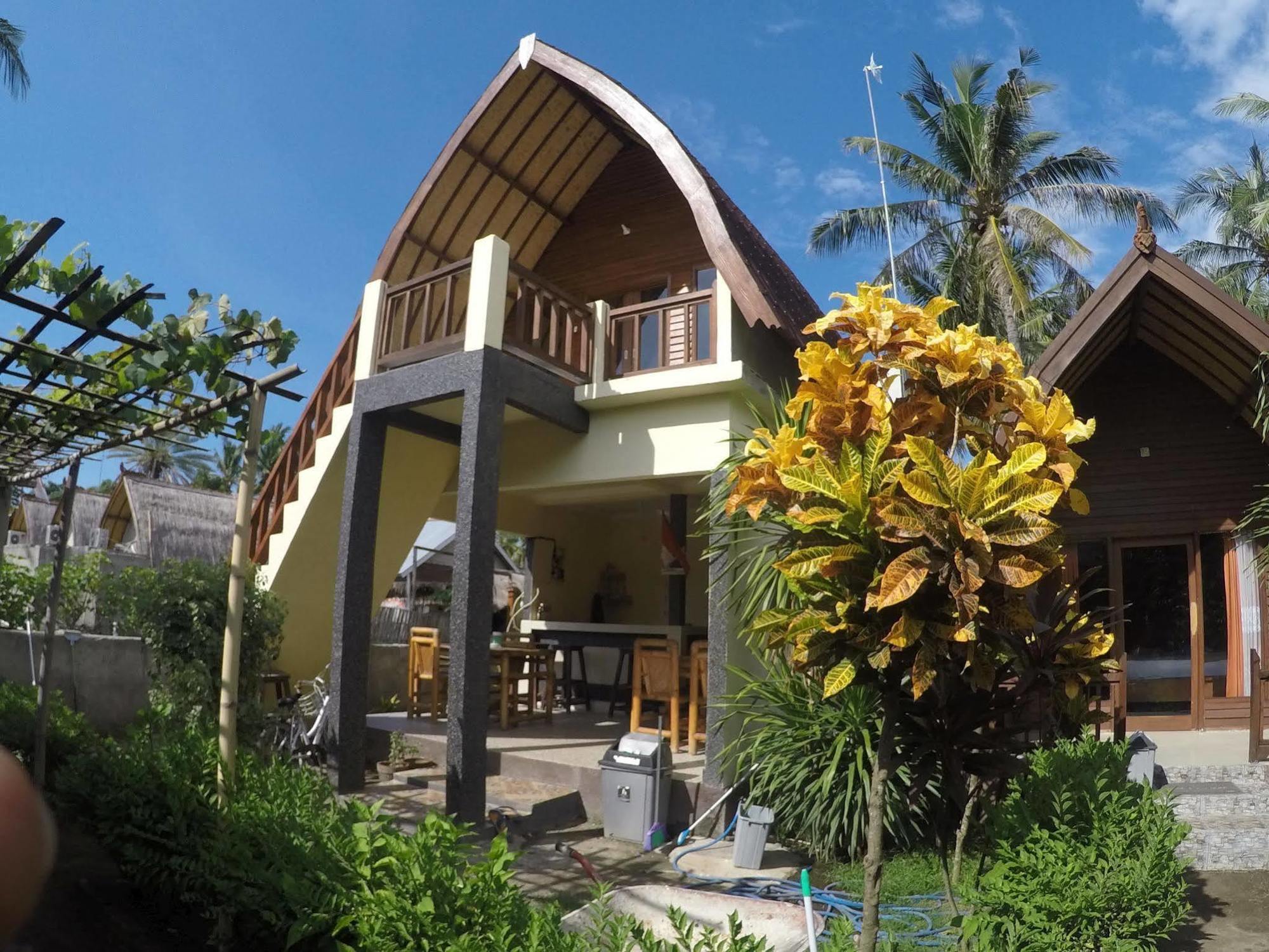 Kelapa Gading Bungalows Gili Air Zewnętrze zdjęcie